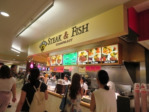 170520-ハワイ旅行 アラモアナセンターのシュリンプ、ステーキと、エッグスンシングス-2.jpg