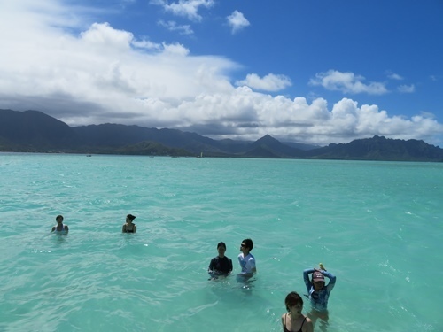 170522-ハワイ旅行 天国の海サンドバーウォーキングとシュノーケリング-7.jpg